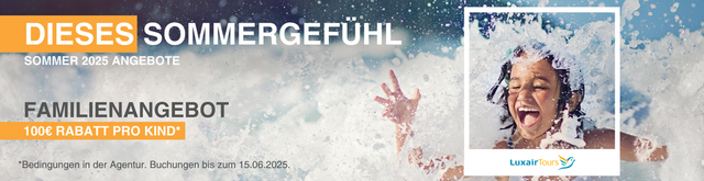Sommer 2025 Angebote