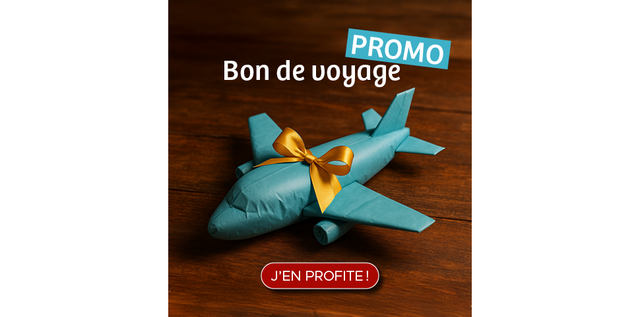 Bon de voyage promo