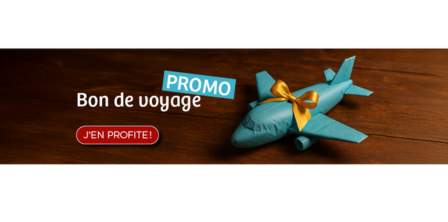 Bon de voyage promo