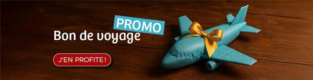 Bon de voyage promo