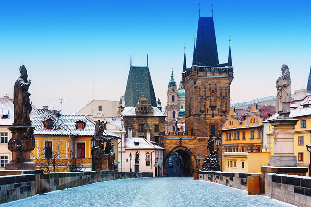 Winterglanz in Prag