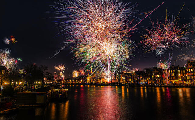 Silvester in Amsterdam