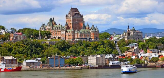 A l'Est du Canada