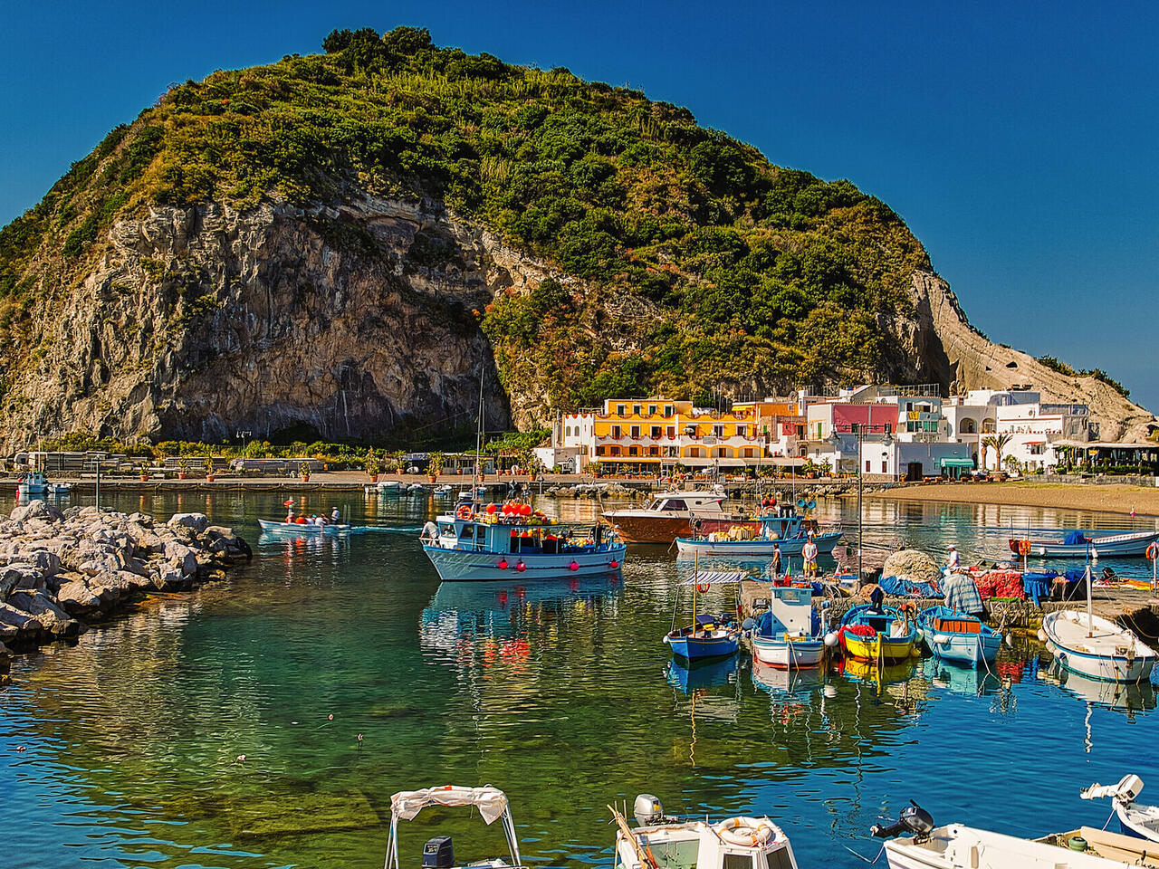 Elba, Capri und Ischia