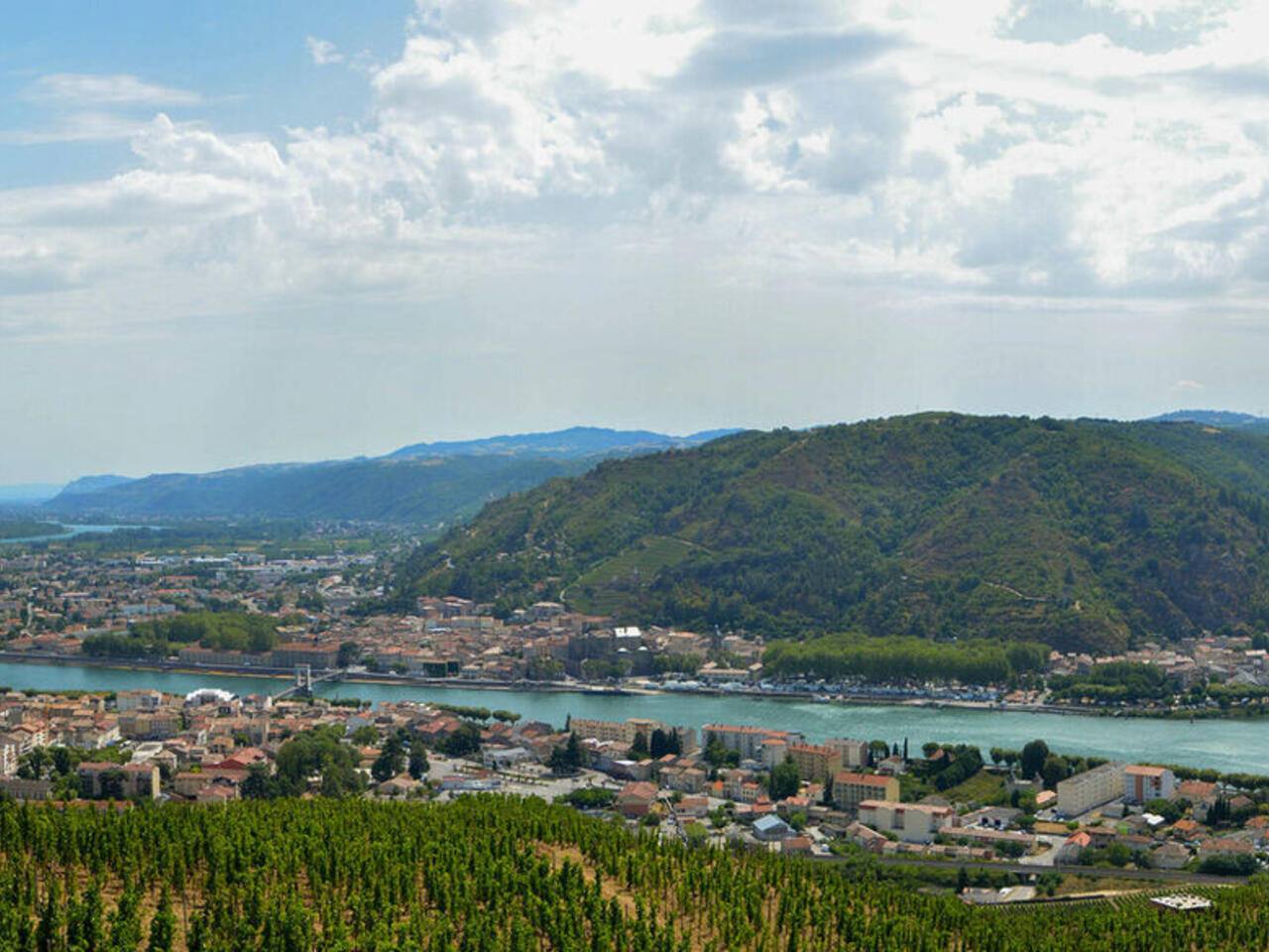 Frühling im Rhônetal
