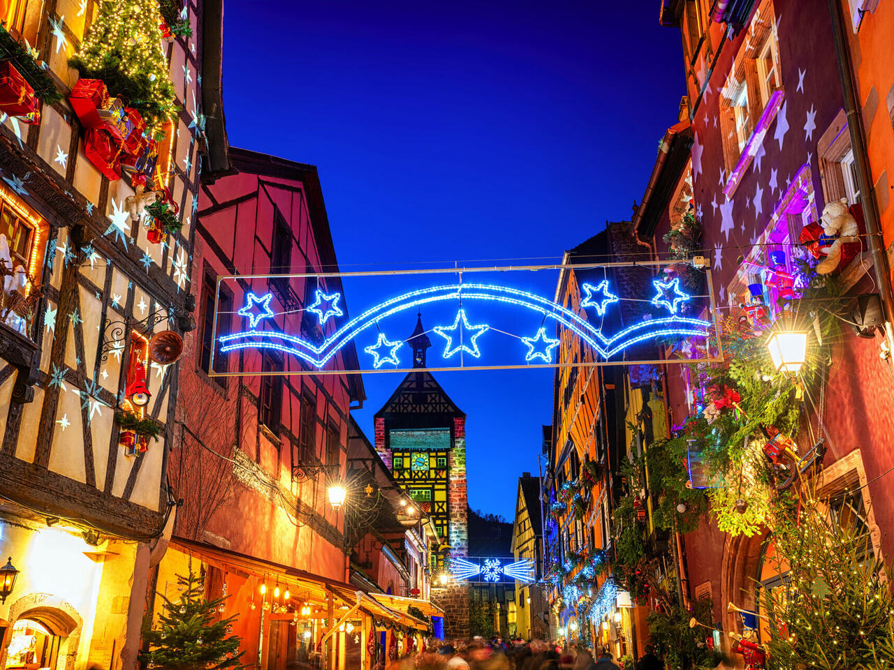 Féerie des marchés de Noël en Suisse et en Alsace au fil du Rhin
