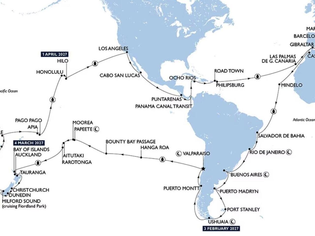 MSC Magnifica : World Cruise
