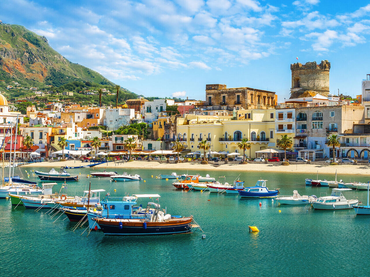 Elba, Capri und Ischia