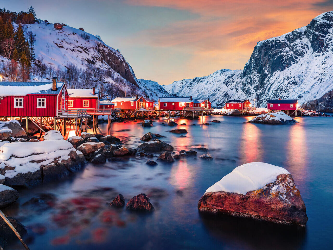 Auf der Suche nach Polarlichtern