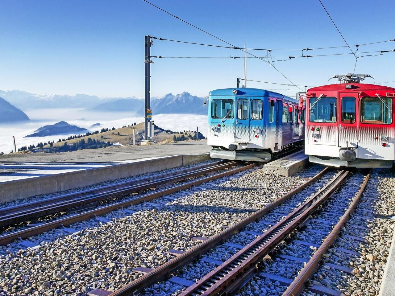 Weihnachtsidylle in Vitznau am Vierwaldstättersee