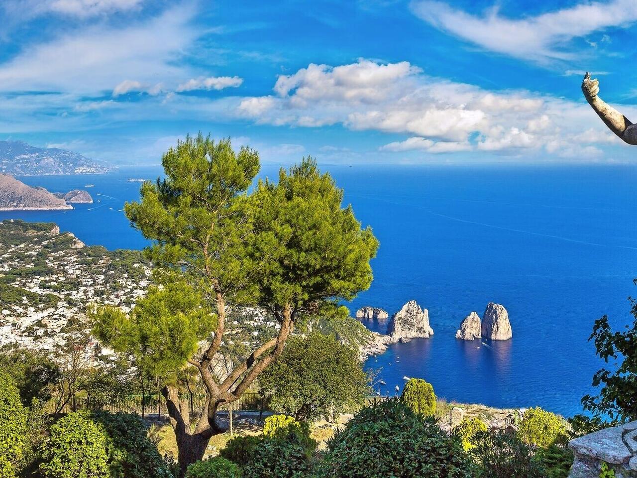 Elba, Capri und Ischia